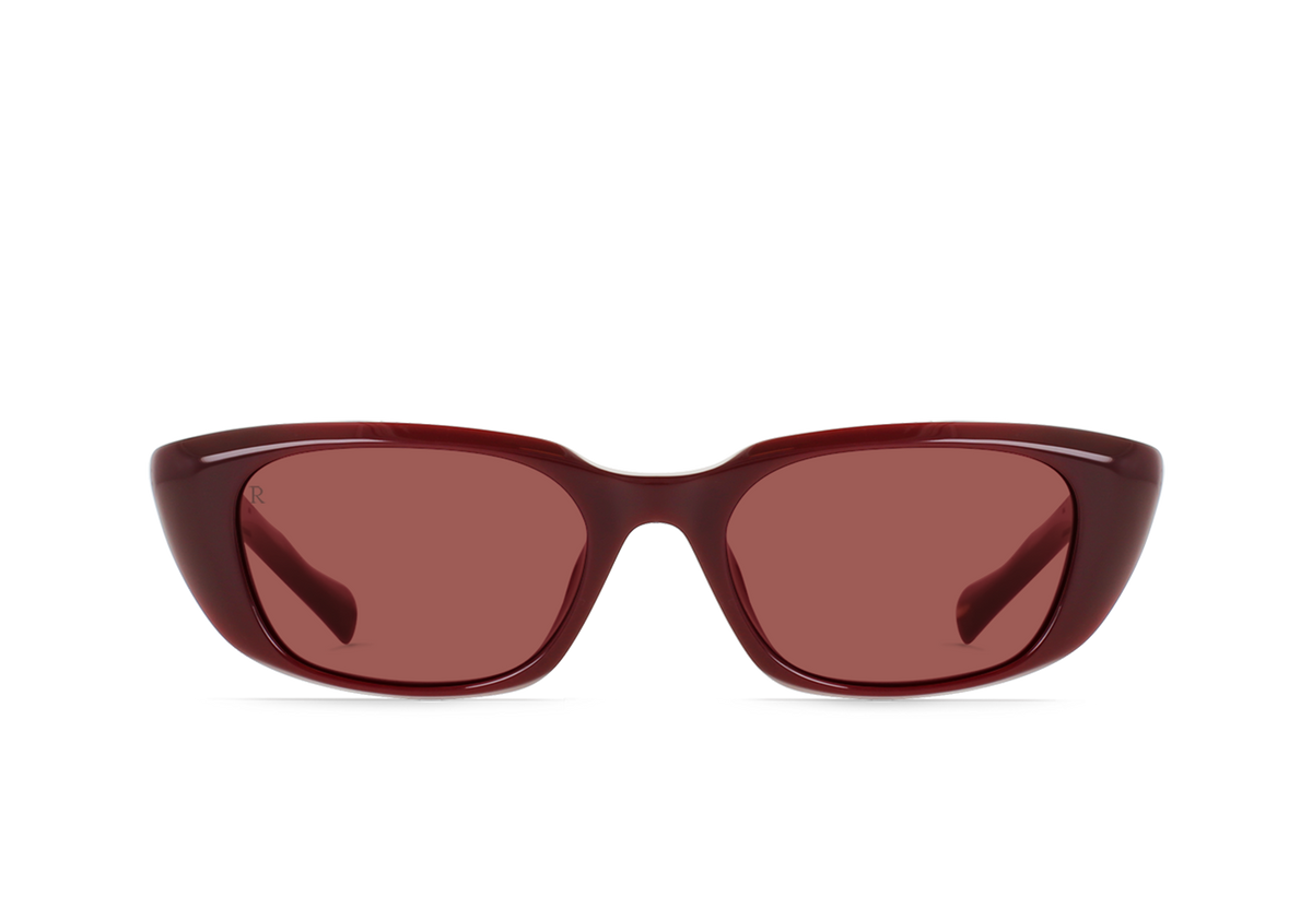 Raen Iwa 52 Sonnenbrille – Mascara / Cherry – Ansicht 1