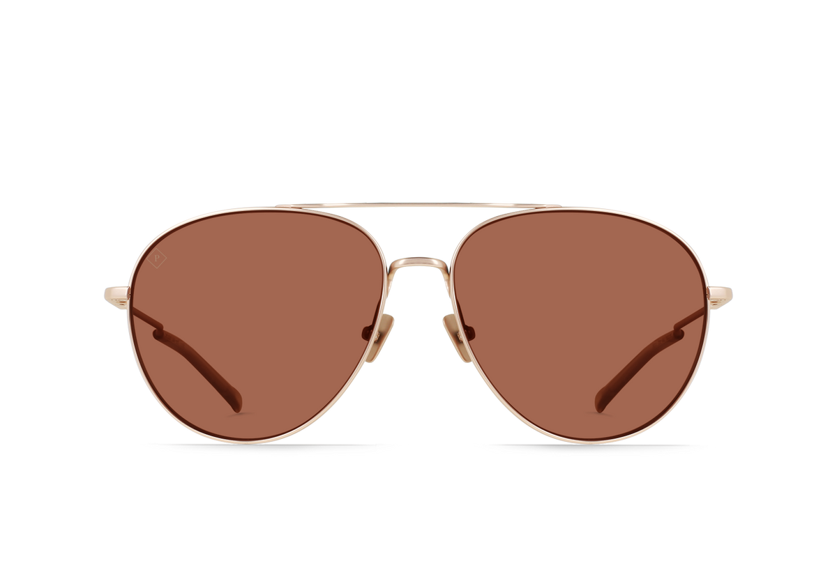 Raen Serona 61 Sonnenbrille – Satin Rose Gold / Solace Polarized – Ansicht 1