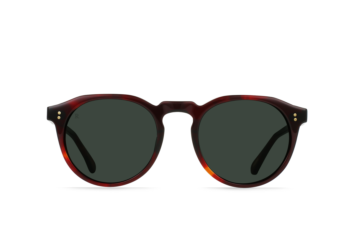 Raen Remmy 49 Sonnenbrille – Negroni / Green Polarized – Ansicht 1