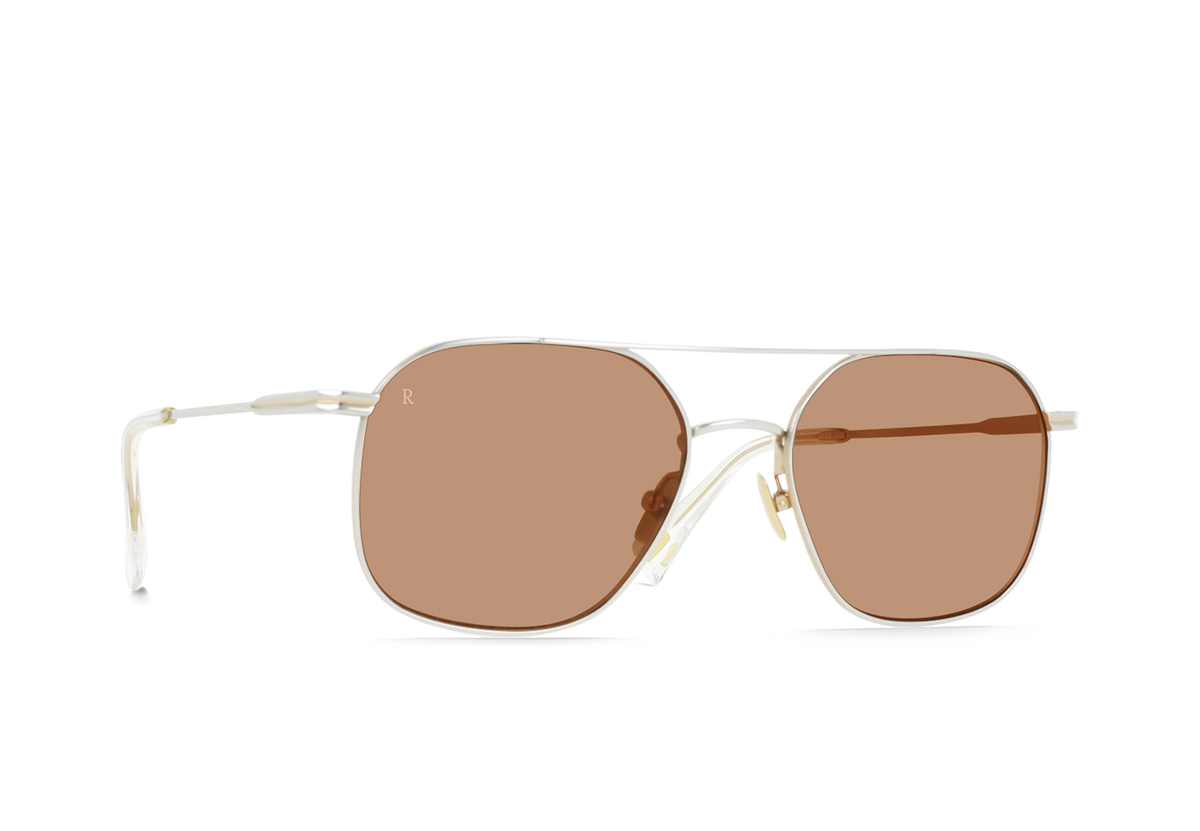 Raen Spyre 54 Sonnenbrille – Silver & Classic Gold / Ceylon – Ansicht 2