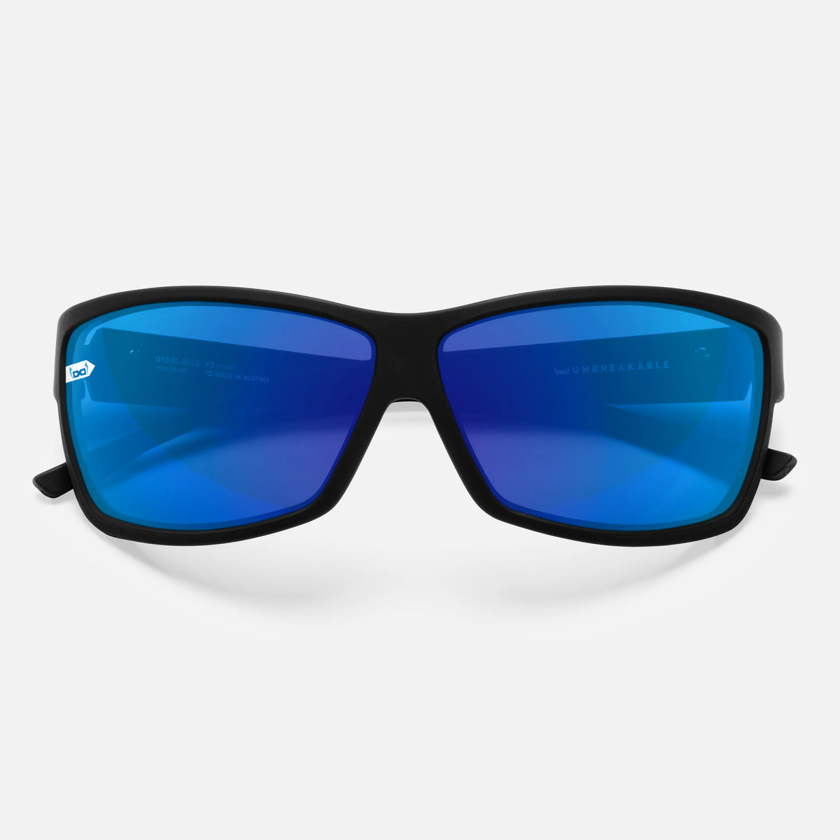 gloryfy G13 blast blue Sportbrille – Frontansicht