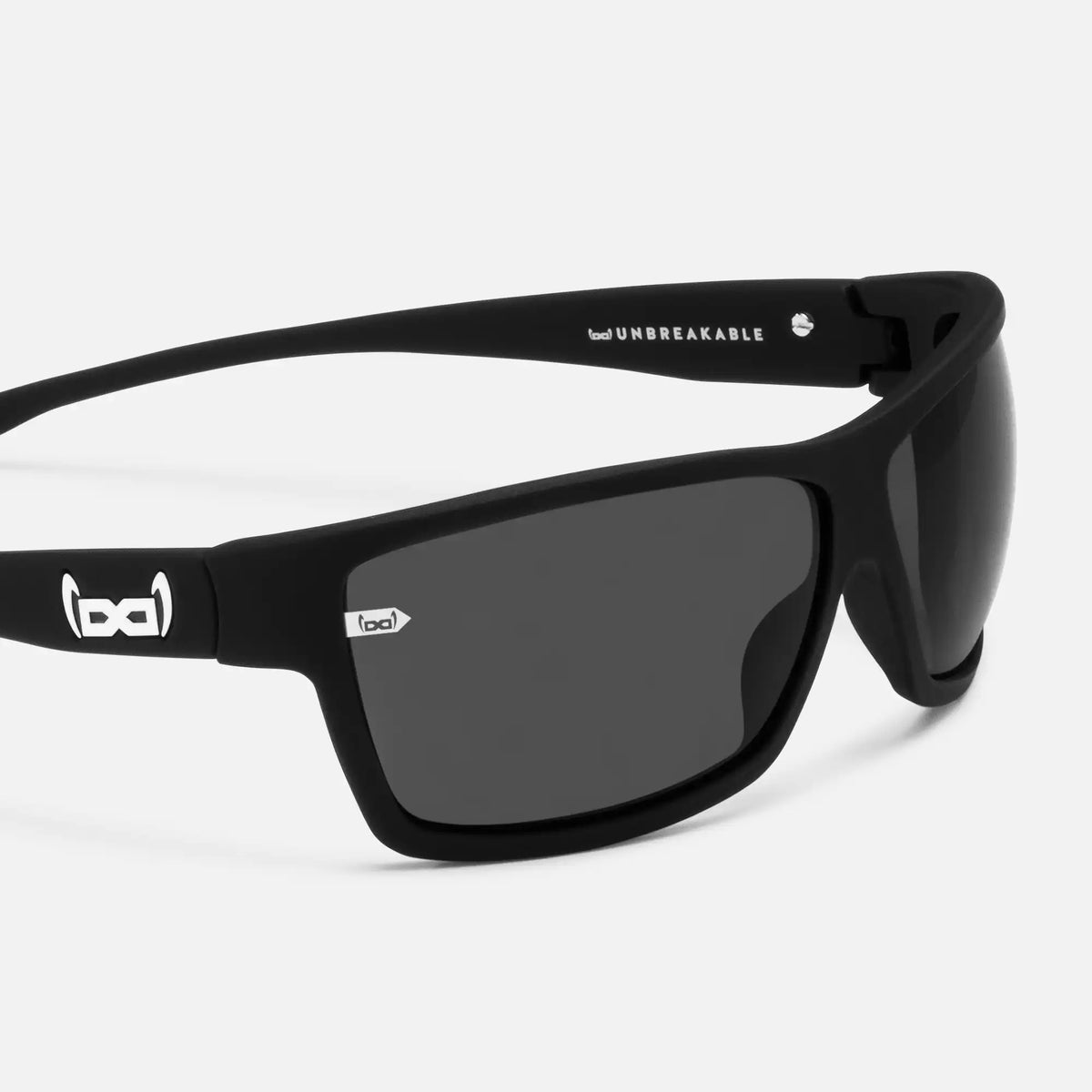 gloryfy G13 black in black Sportbrille – Seitenansicht