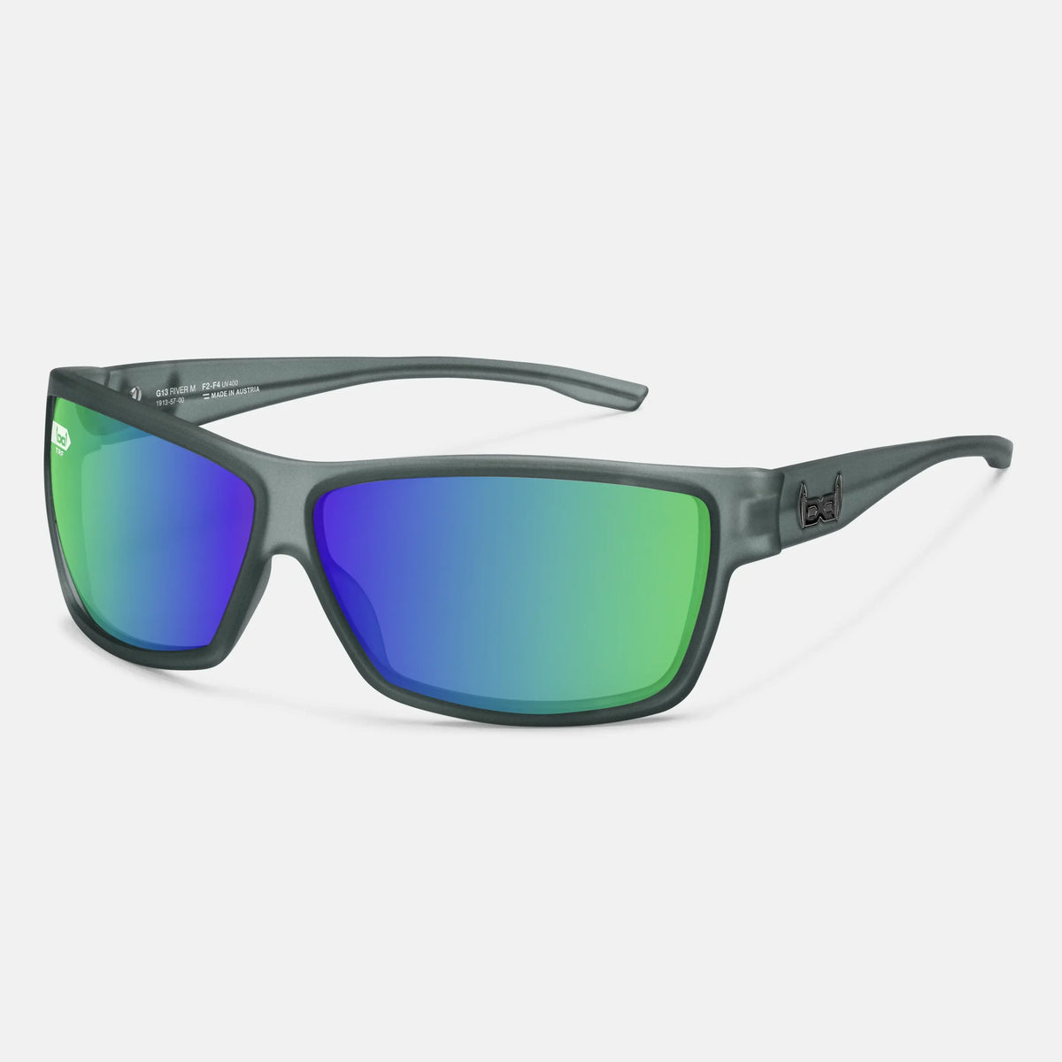 gloryfy G13 river matt TRF Sportbrille – Schrägansicht