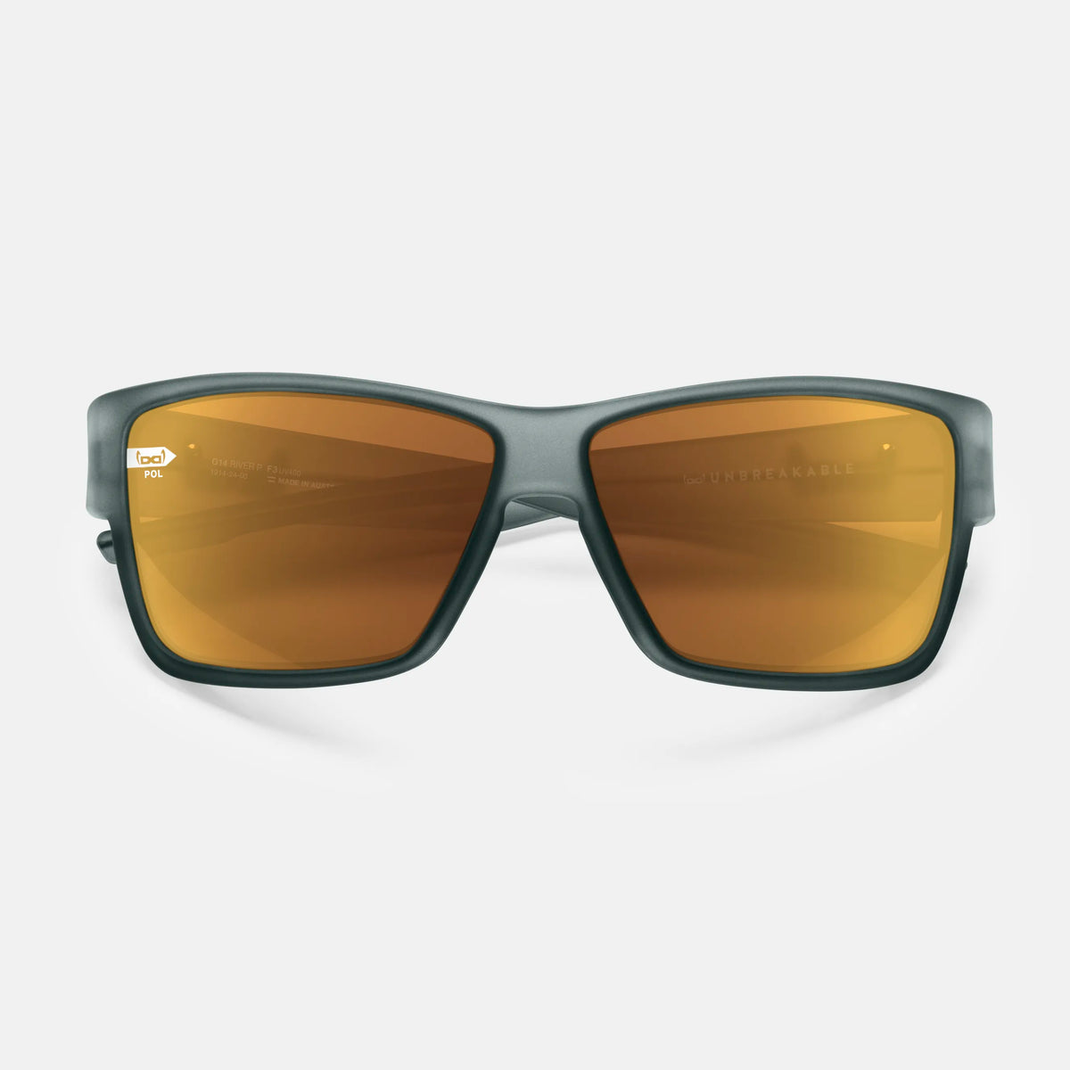 gloryfy G14 river matt POL Sportbrille – Frontansicht