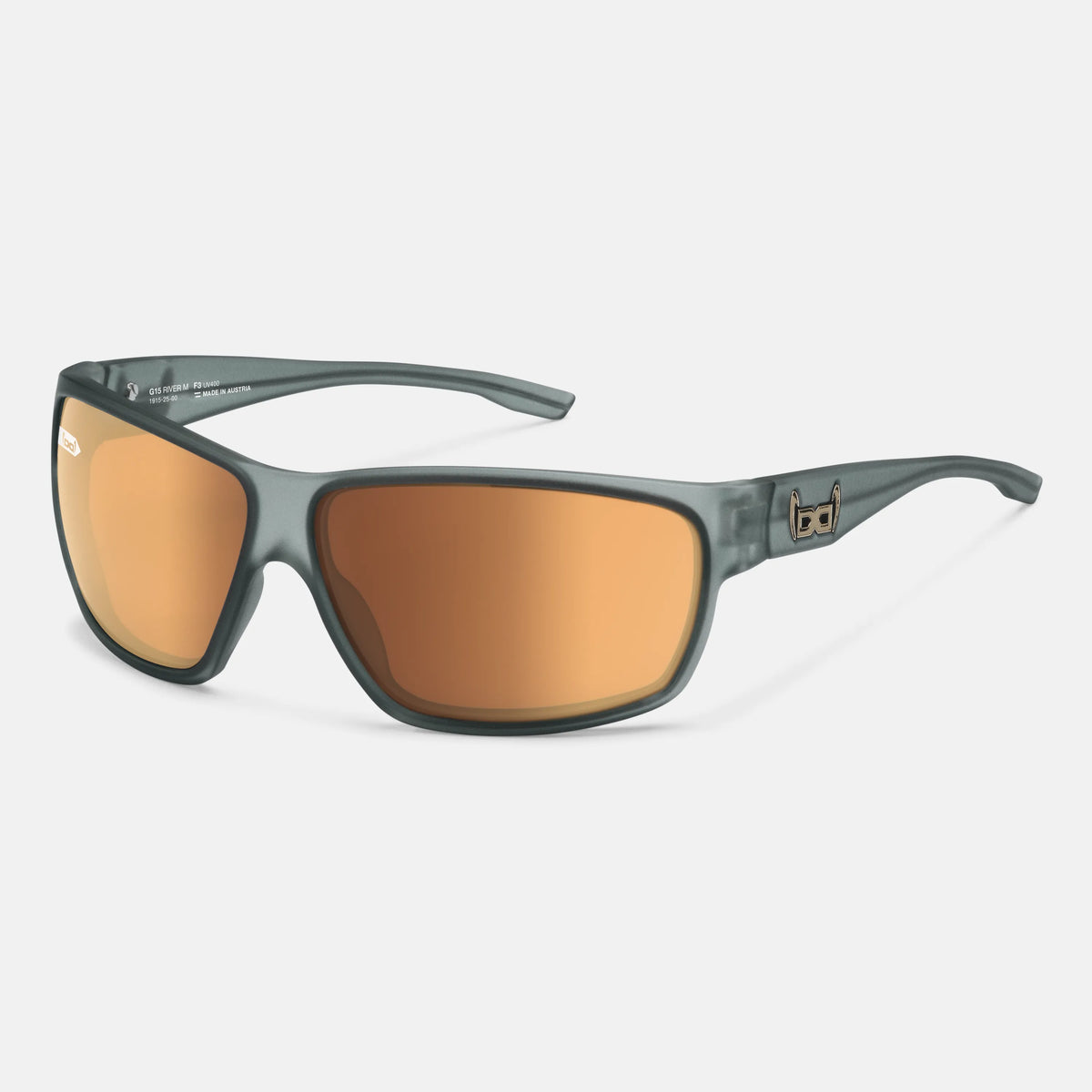 gloryfy G15 river matt Sportbrille – Schrägansicht