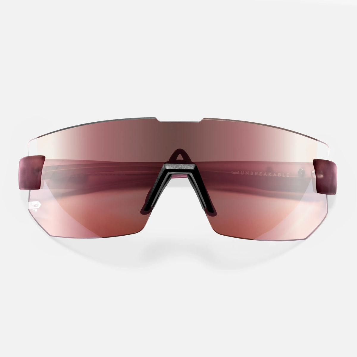 gloryfy G25 purple TRF Sportbrille – Frontansicht