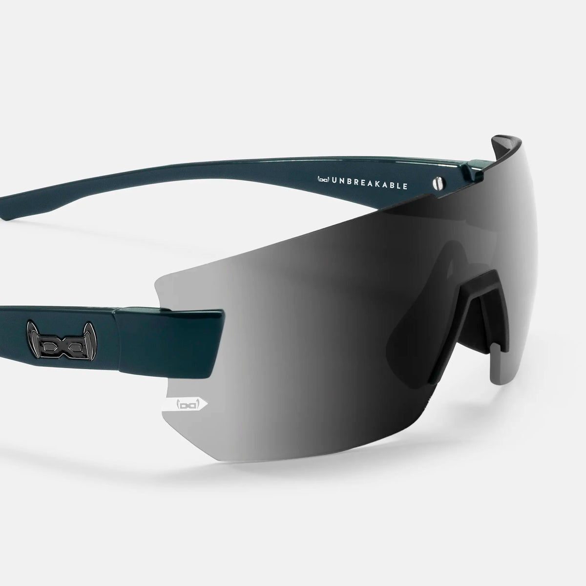 gloryfy G25 silver Sportbrille – Seitenansicht