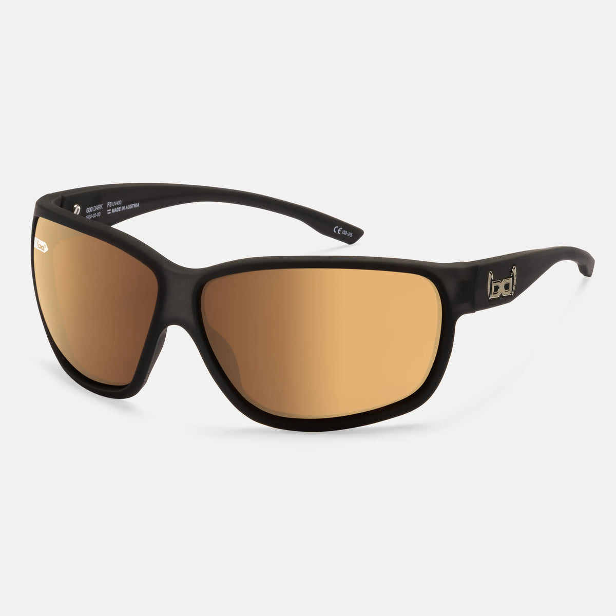 gloryfy G30 dark grey Sportbrille – Schrägansicht