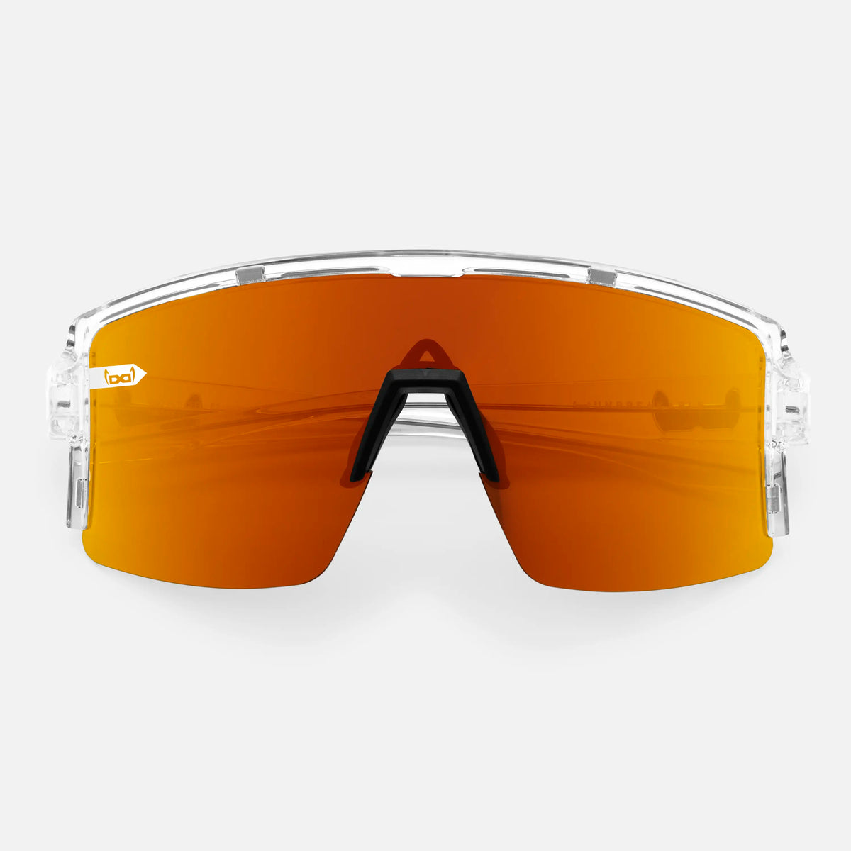gloryfy G40 flatline clear Sportbrille – Frontansicht