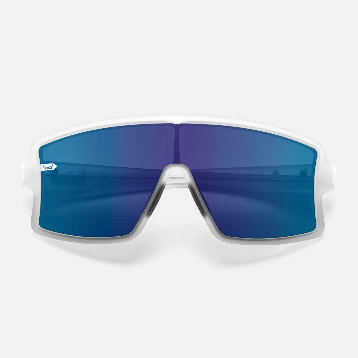 gloryfy G42 clear matt Sportbrille – Frontansicht