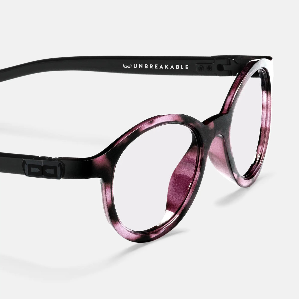 gloryfy GX Kids Lion pink havanna Kinderbrille – Seitenansicht