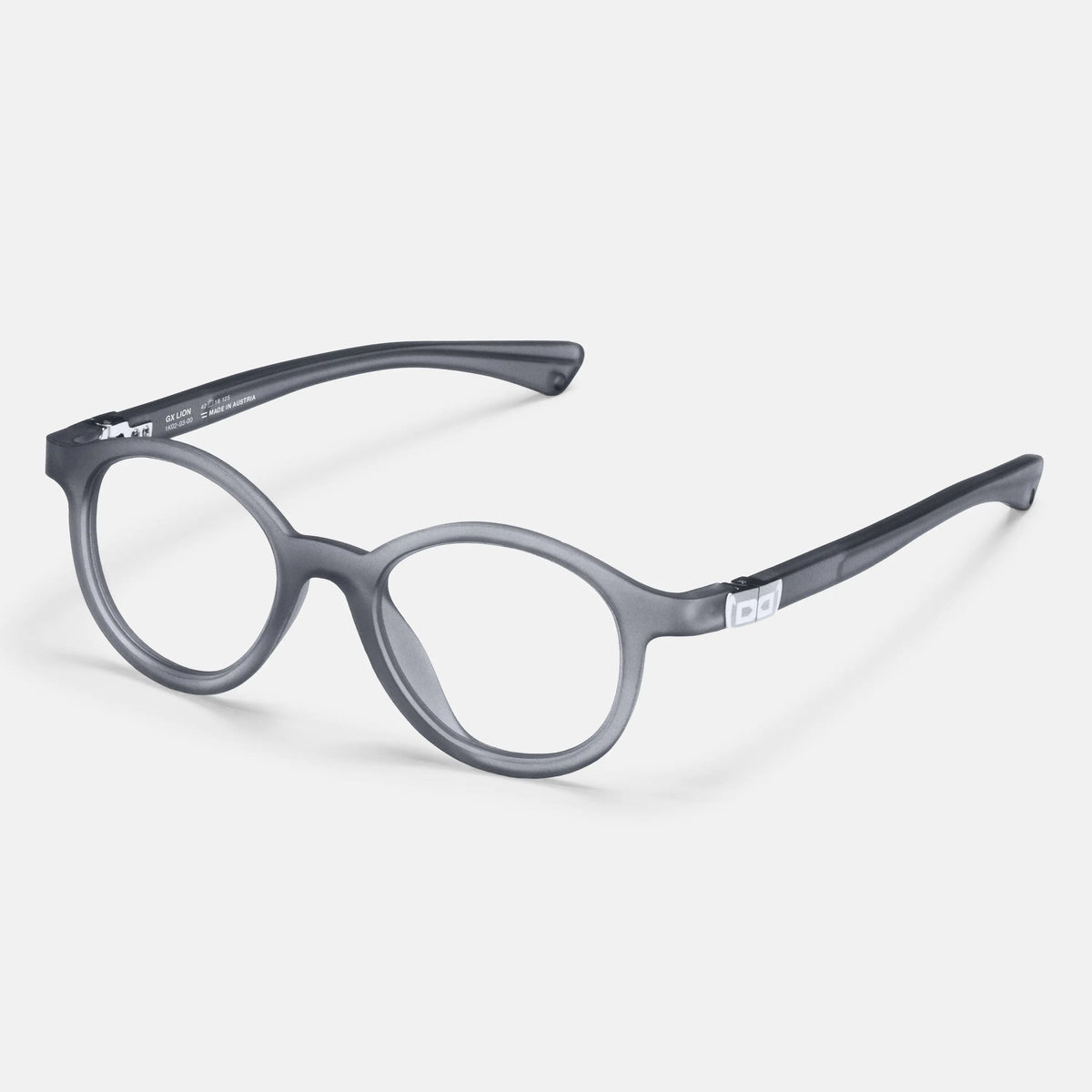 gloryfy GX Kids Lion smoke grey Kinderbrille – Schrägansicht