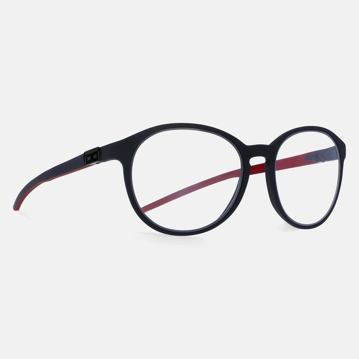 gloryfy GX Sport Stockholm devil red matt Korrektionsbrille – Schrägansicht