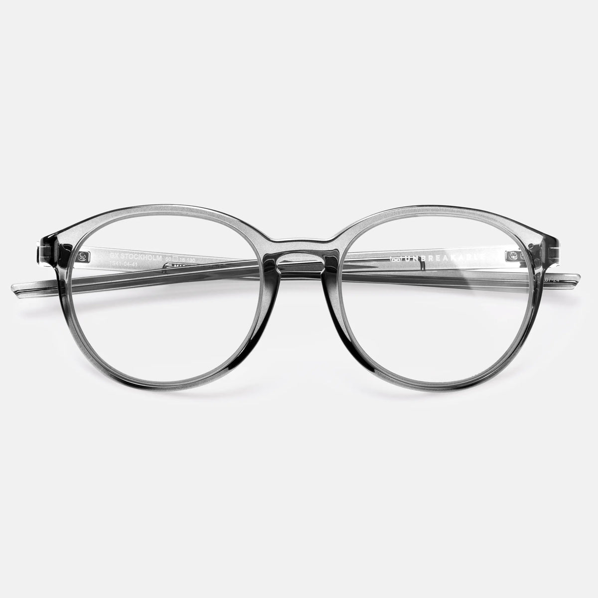 gloryfy GX Sport Stockholm smoke grey Korrektionsbrille – Frontansicht