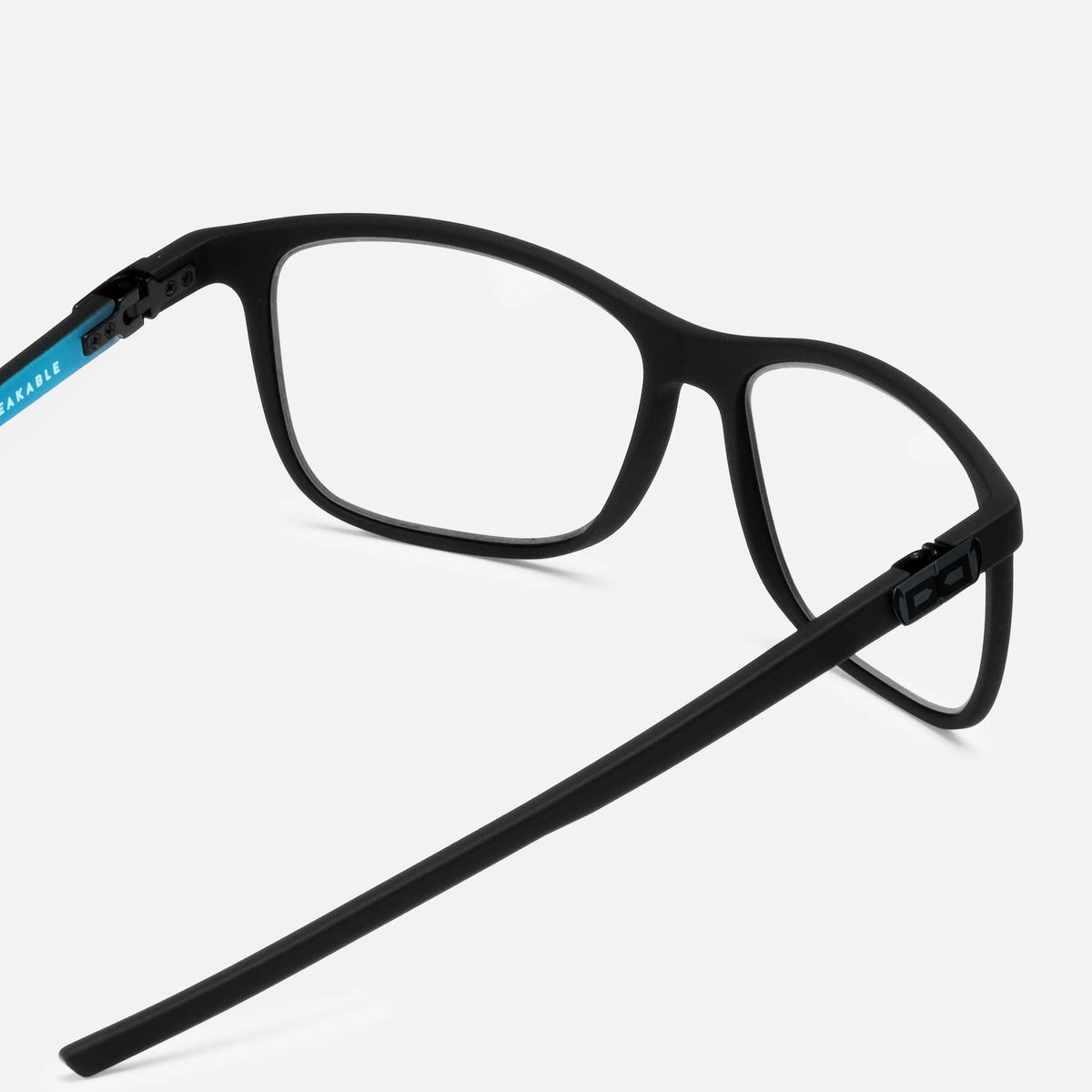 gloryfy GX Sport Denver devil cyan matt Korrektionsbrille – Rückansicht