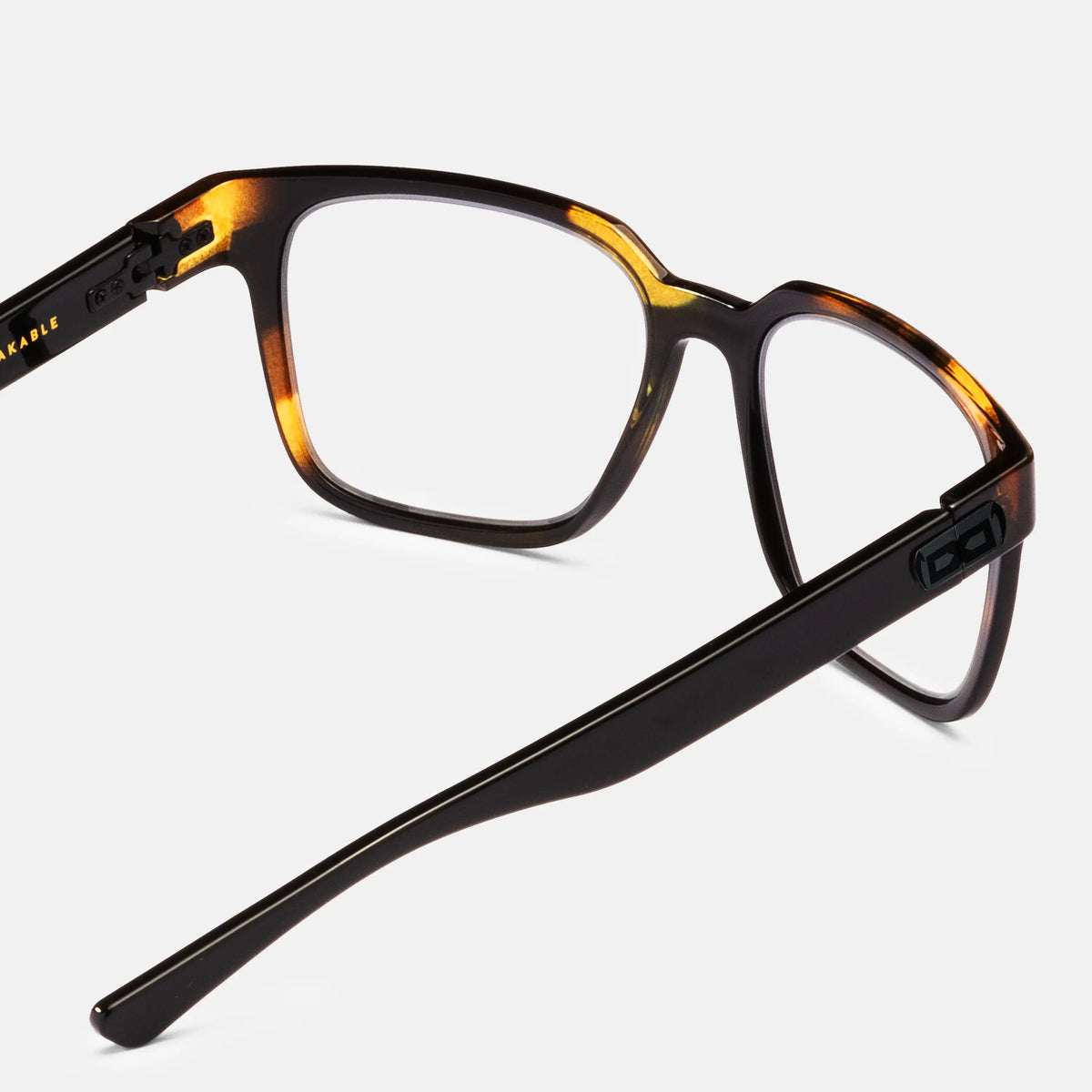 gloryfy GX Haarlem fusion olive Korrektionsbrille – Rückansicht