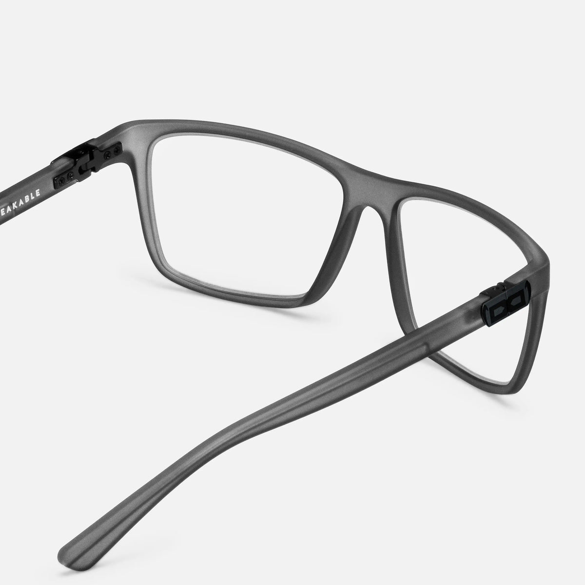 gloryfy GX Vancouver grey matt Korrektionsbrille – Rückansicht