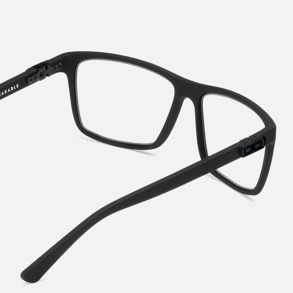 gloryfy GX Vancouver black matt Korrektionsbrille – Rückansicht