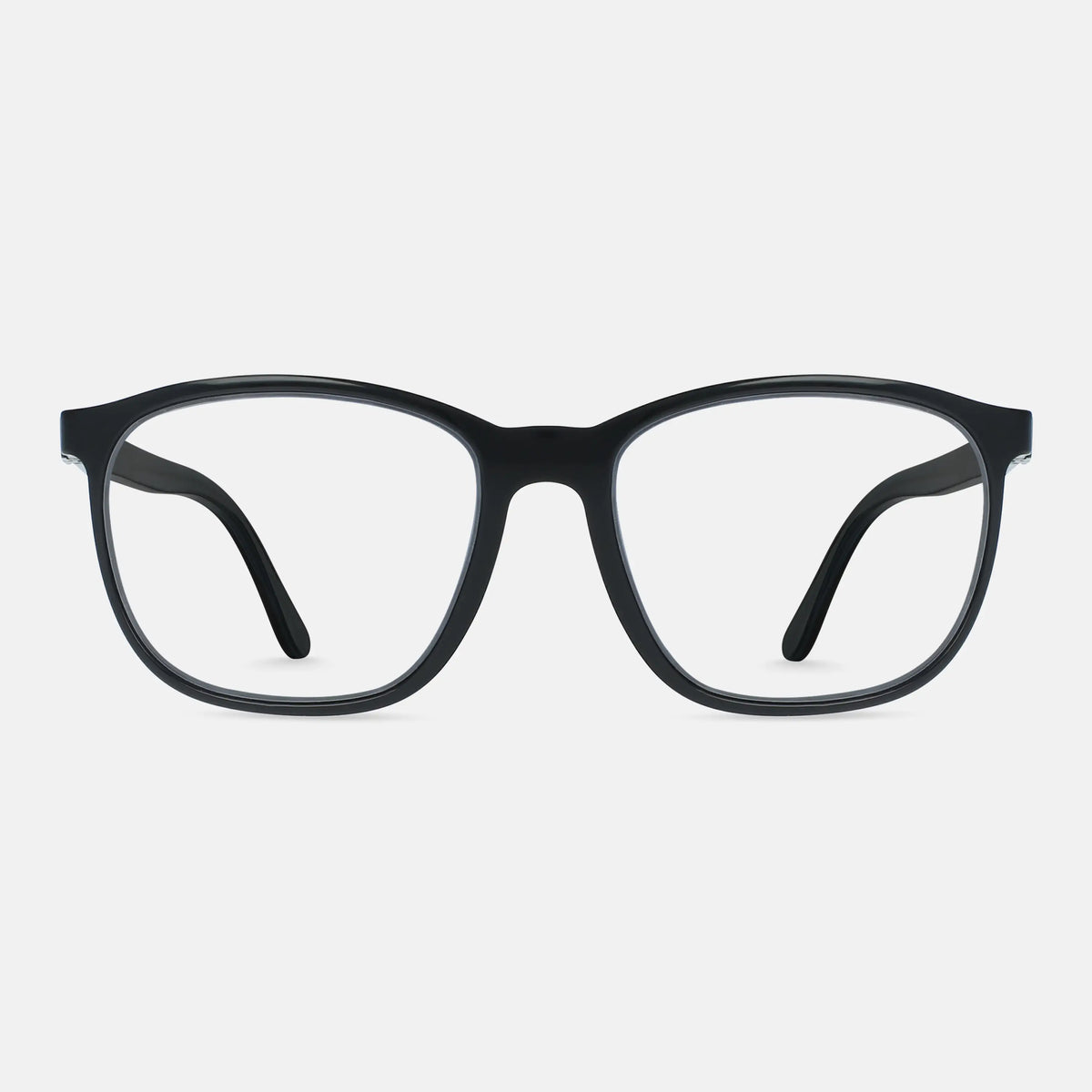 gloryfy GX Marley black shiny Korrektionsbrille – Frontansicht