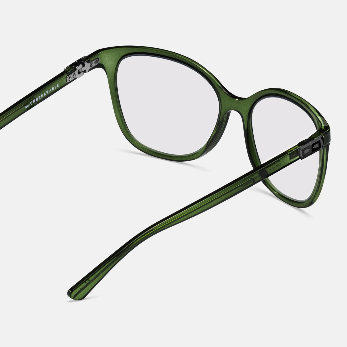 gloryfy GX Paris dark green Korrektionsbrille – Rückansicht