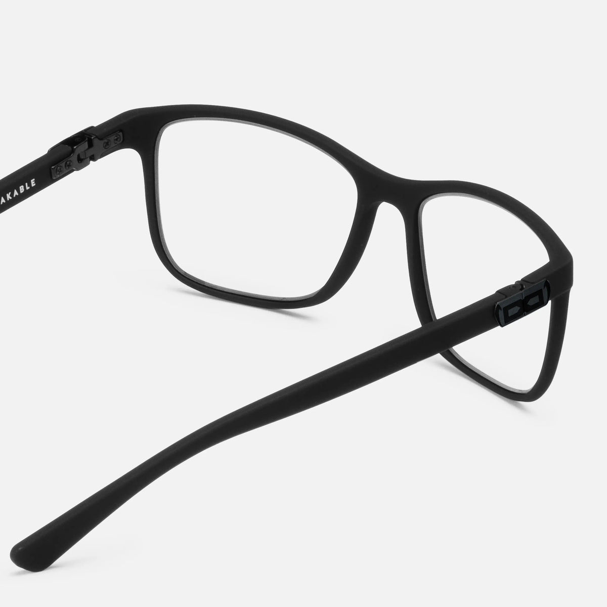 gloryfy GX Leo black matt Korrektionsbrille – Rückansicht