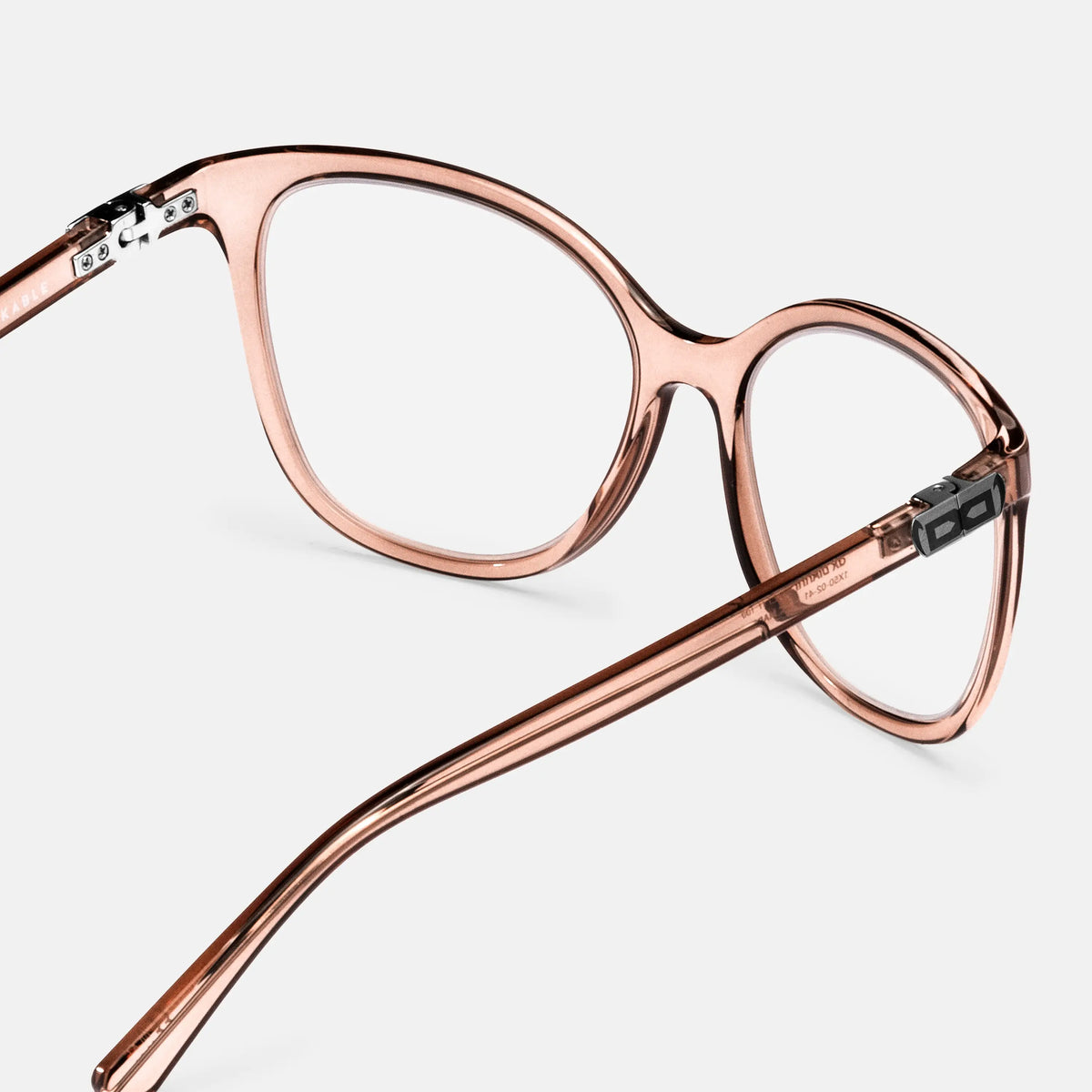gloryfy GX Biarritz redbrown Korrektionsbrille – Rückansicht