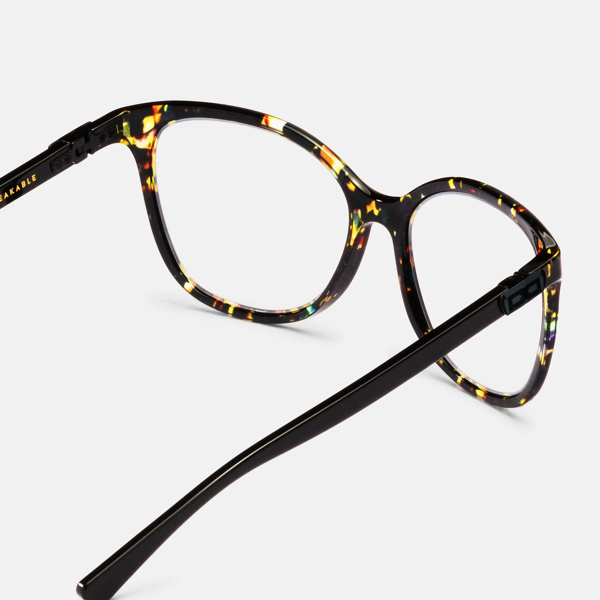 gloryfy GX Biarritz fusion light havanna Korrektionsbrille – Rückansicht