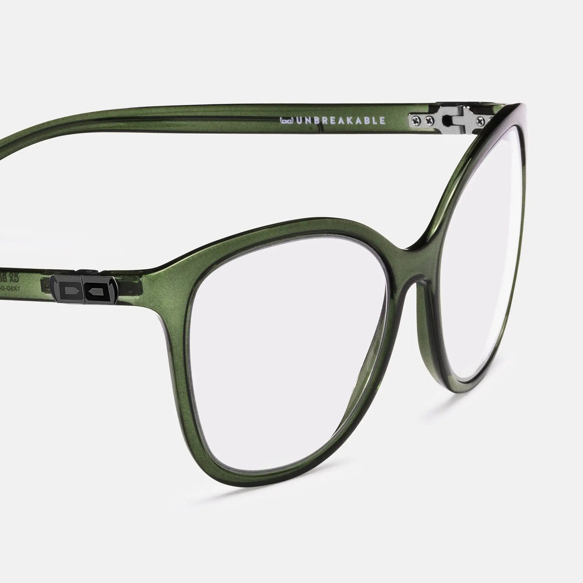 gloryfy GX Biarritz dark green Korrektionsbrille – Seitenansicht