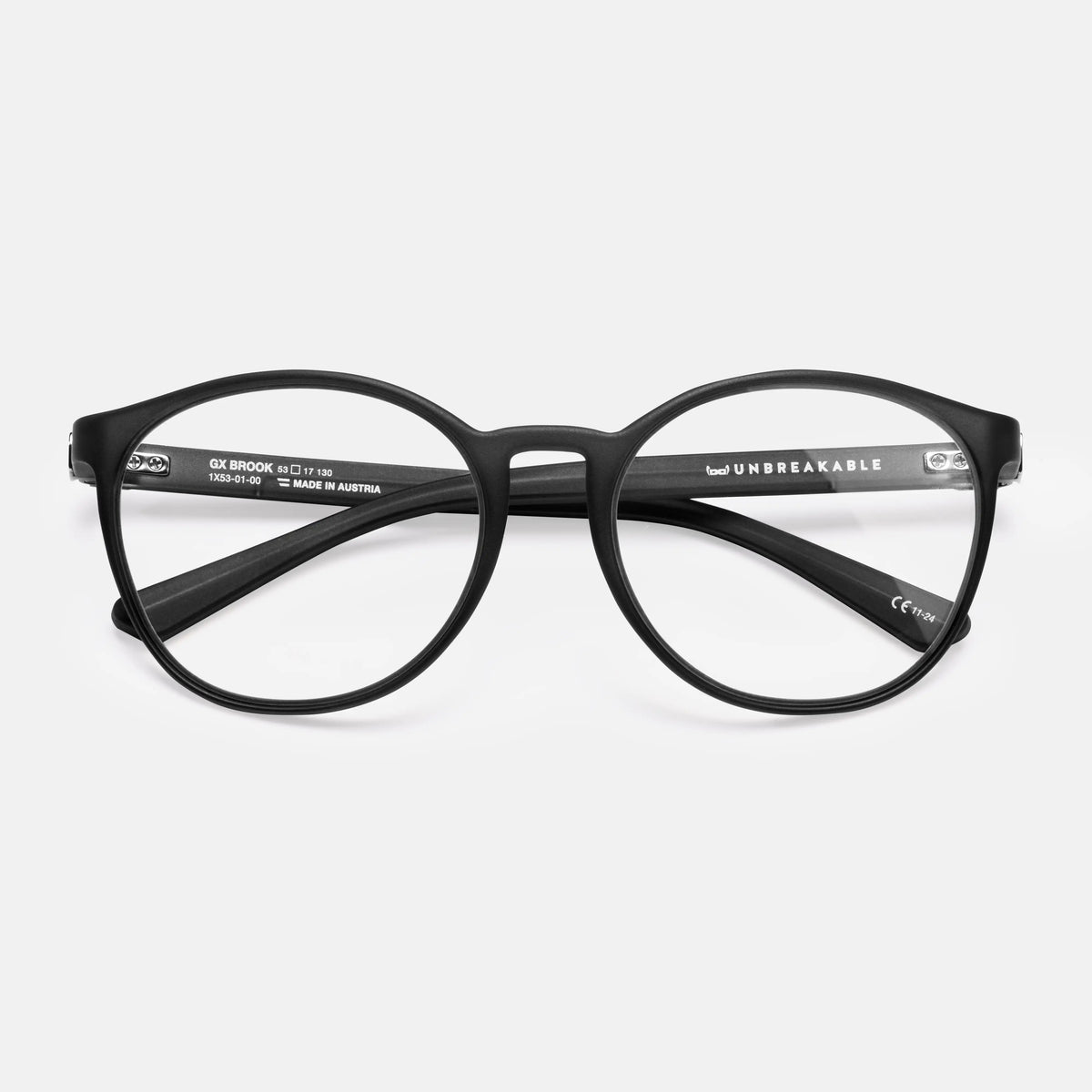 gloryfy GX Brooklyn anthracite matt Korrektionsbrille – Frontansicht