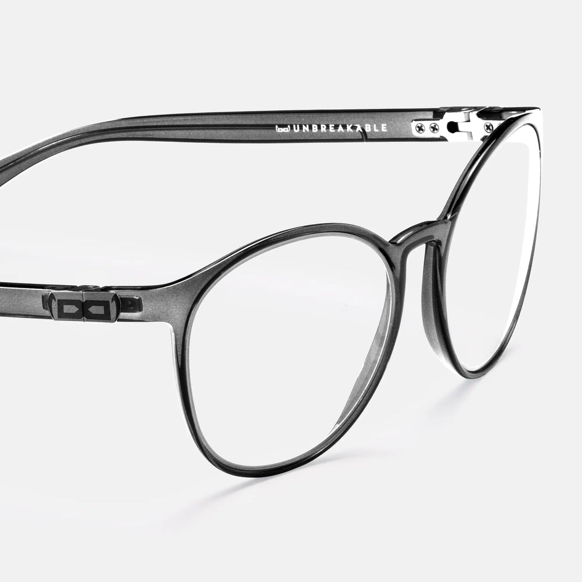 gloryfy GX Brooklyn smoke grey Korrektionsbrille – Seitenansicht