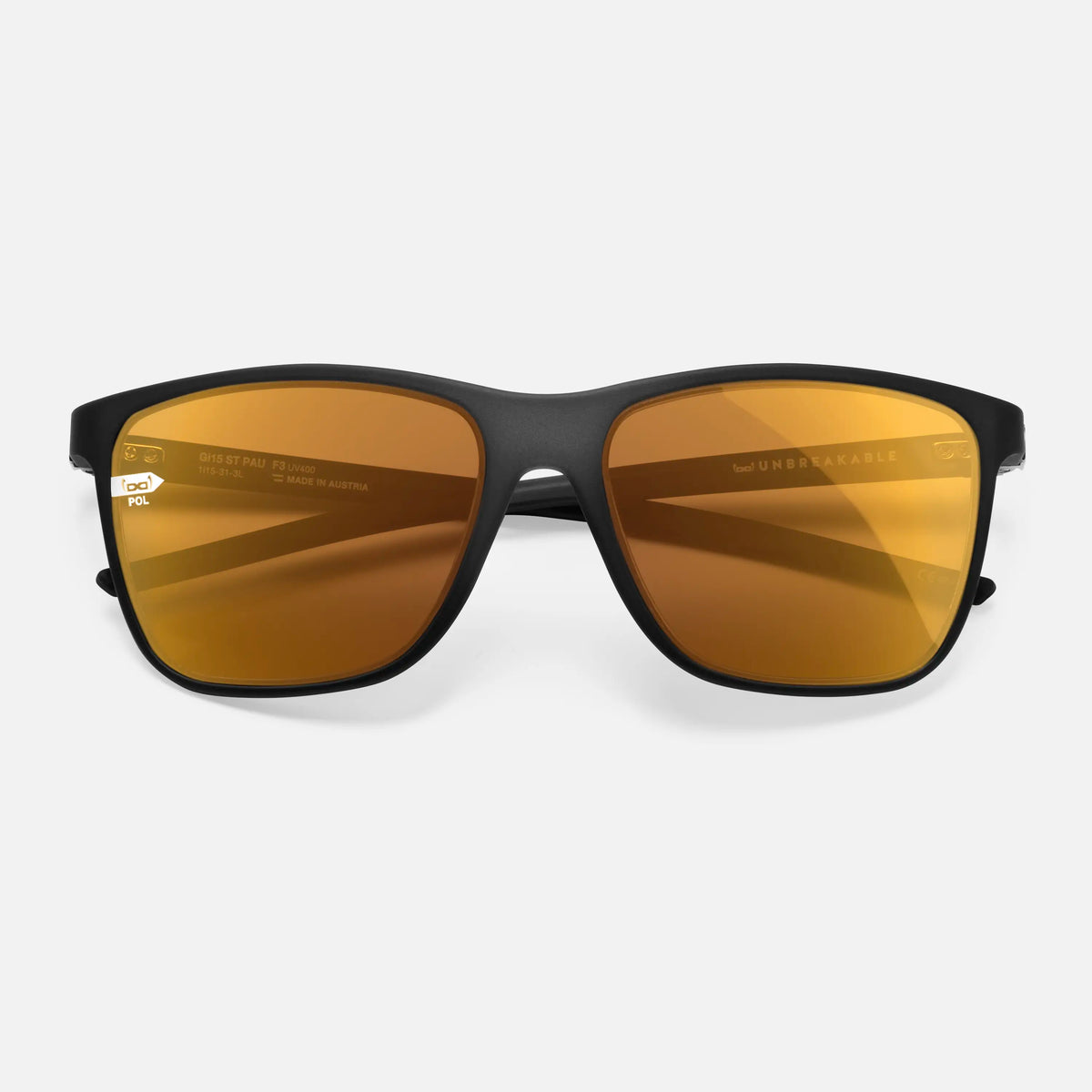 gloryfy Gi15 St. Pauli Sport anthracite POL Sonnenbrille – Frontansicht