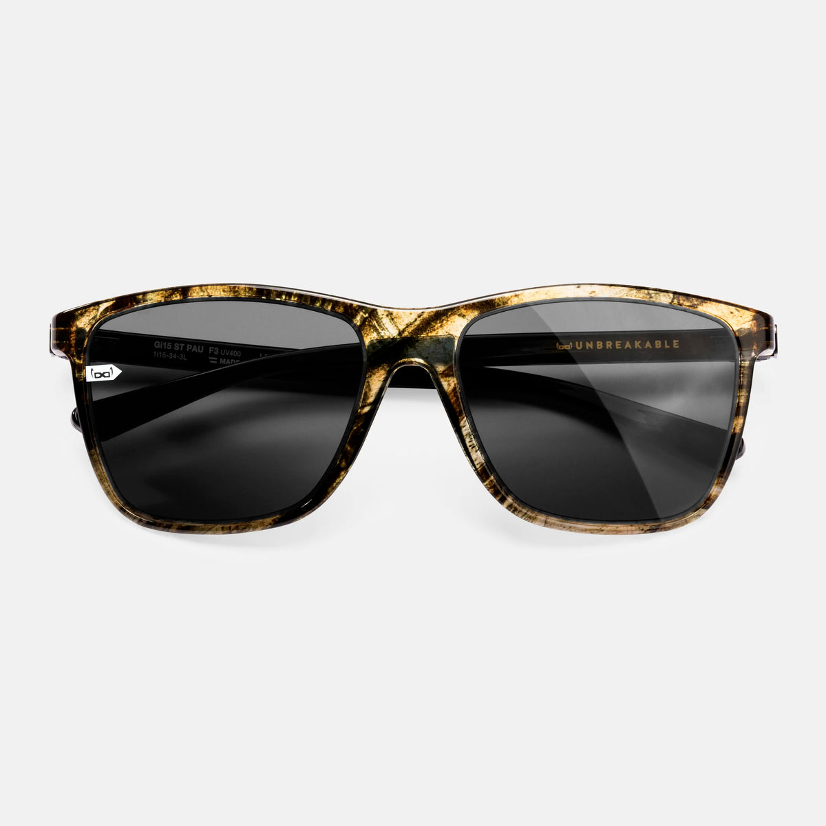 gloryfy Gi15 St. Pauli fusion liquid gold Sonnenbrille – Frontansicht