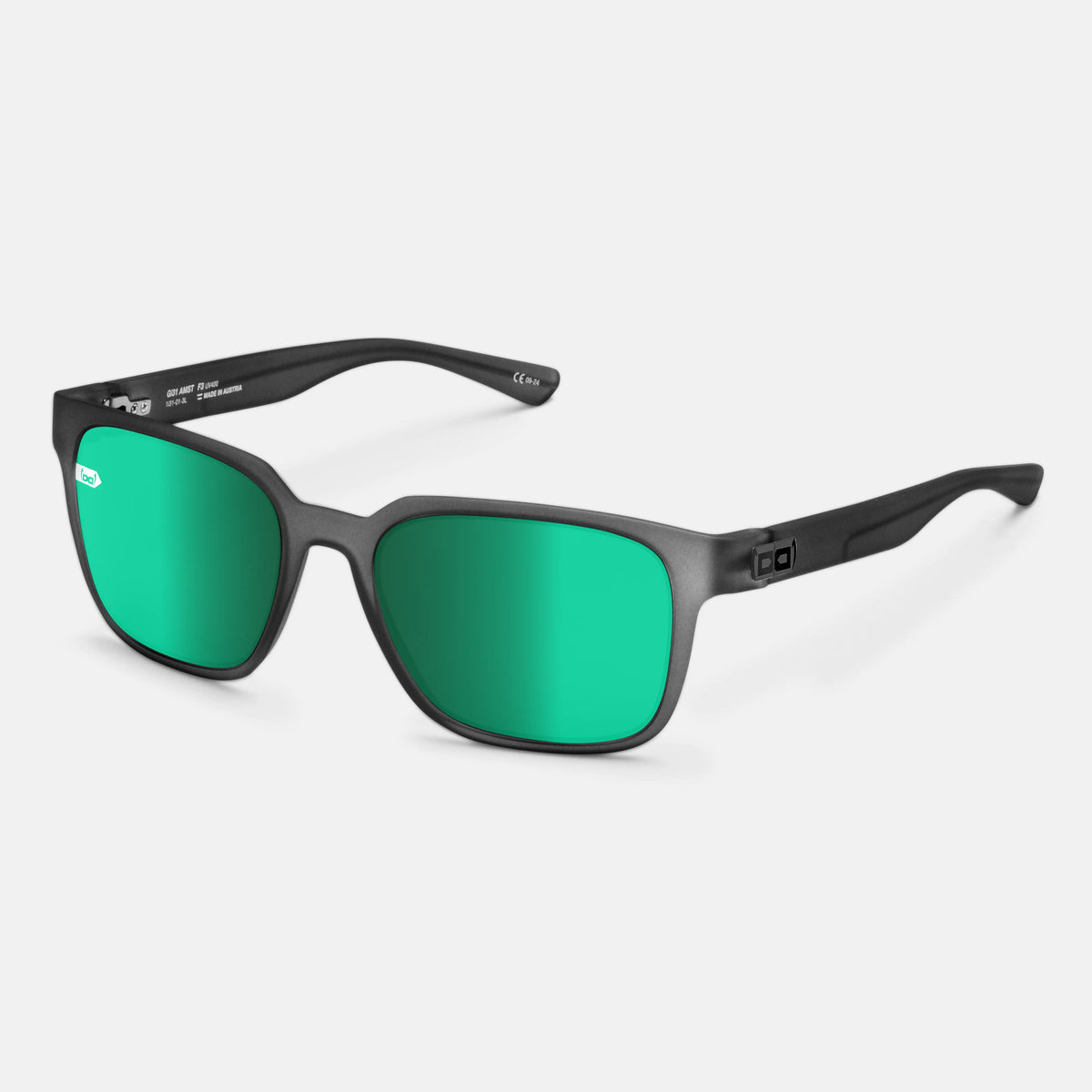 gloryfy Gi31 Amsterdam green Sonnenbrille – Schrägansicht