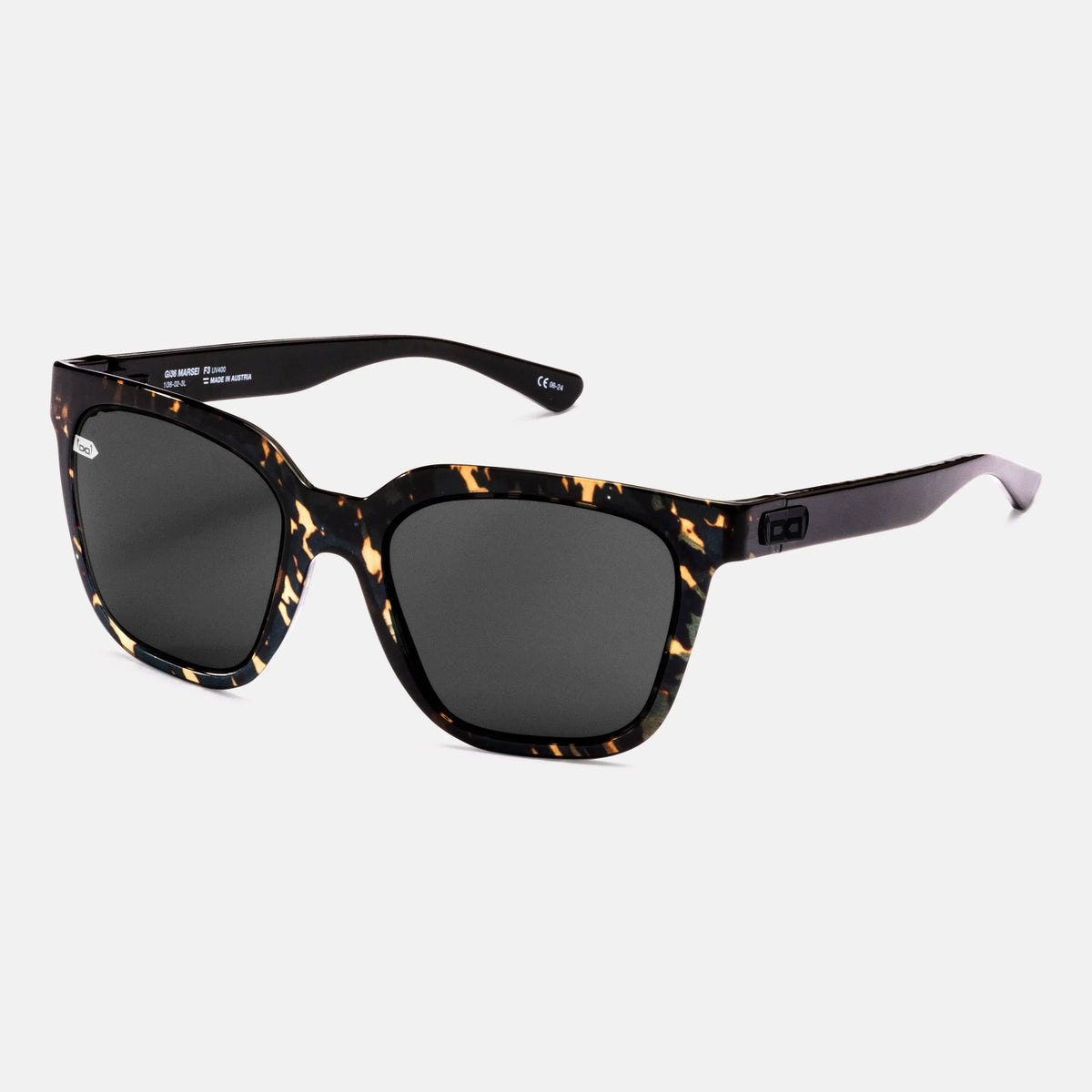 gloryfy Gi36 Marseille fusion havanna Sonnenbrille – Schrägansicht