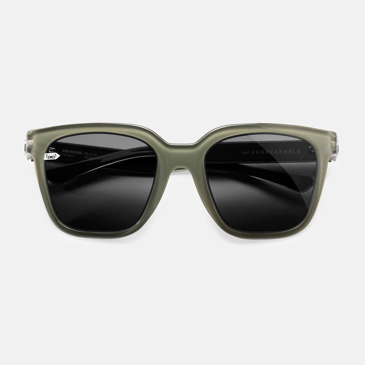 gloryfy Gi36 Marseille oyster Sonnenbrille – Frontansicht