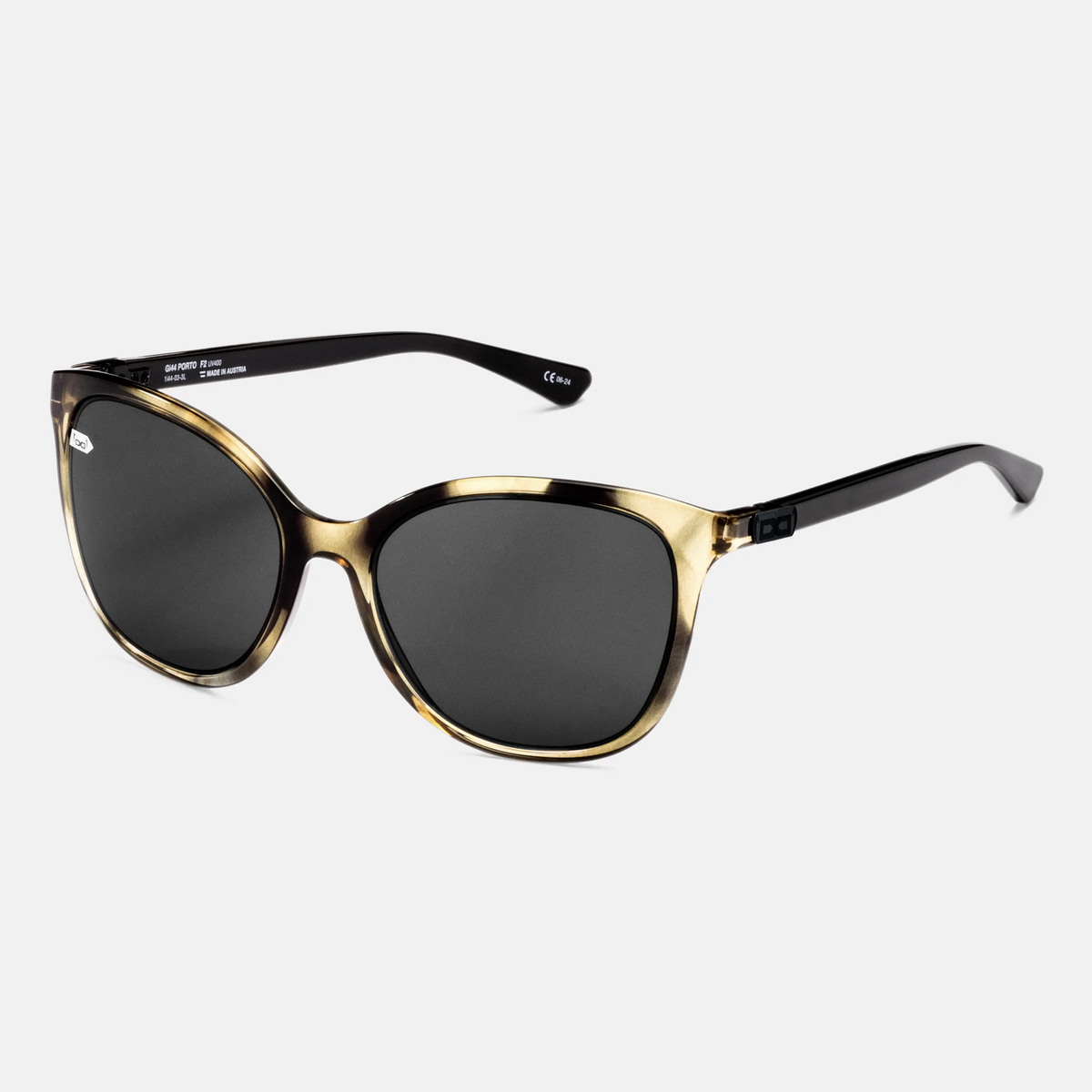gloryfy Gi44 Porto Cervo fusion olive Sonnenbrille – Schrägansicht