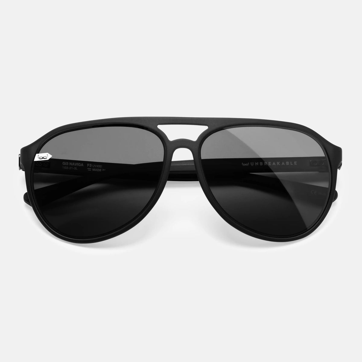 gloryfy Gi49 Maverick dark grey Sonnenbrille – Frontansicht