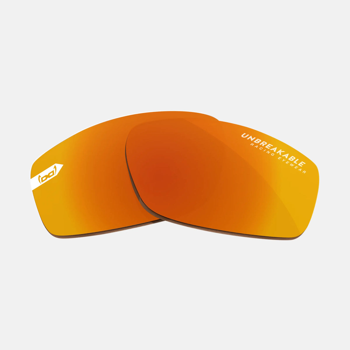 gloryfy Ersatzglas ENERGIZER orange redbrown "unbreakable racing" f3 für Gi31 Amsterdam