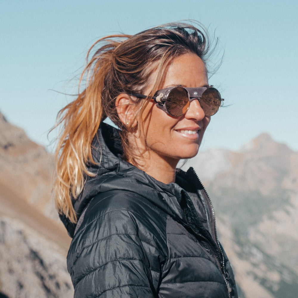 Julbo Vermont Classic Sonnenbrille – Messing / Braun – Spectron 3 – Detailansicht