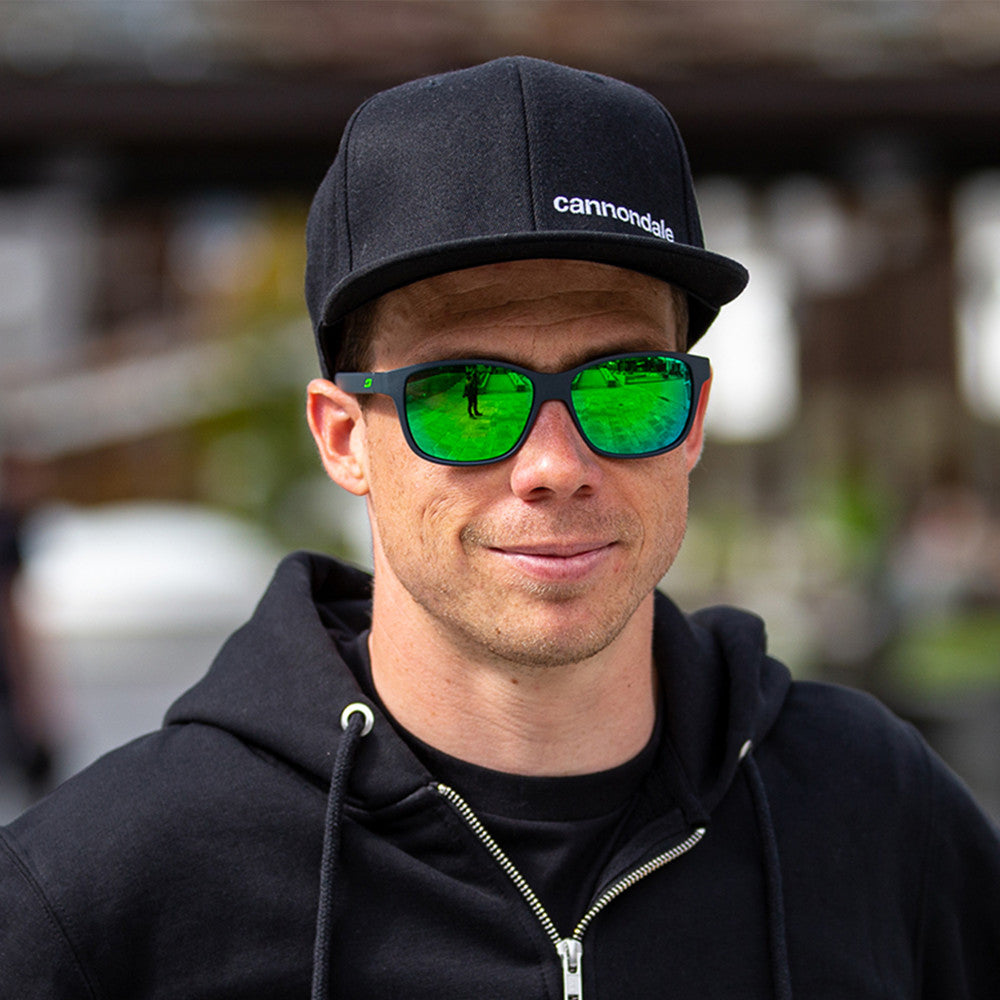 Julbo Powell Sportbrille – Blau – Spectron 3 – Seitenansicht