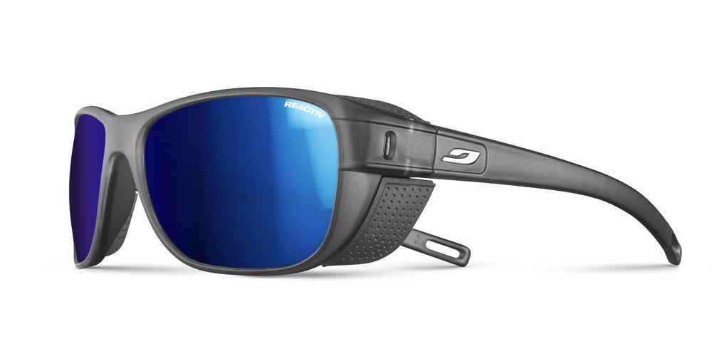 Julbo Camino Sportbrille – Schwarz / Grau – REACTIV 2-4 – Frontansicht
