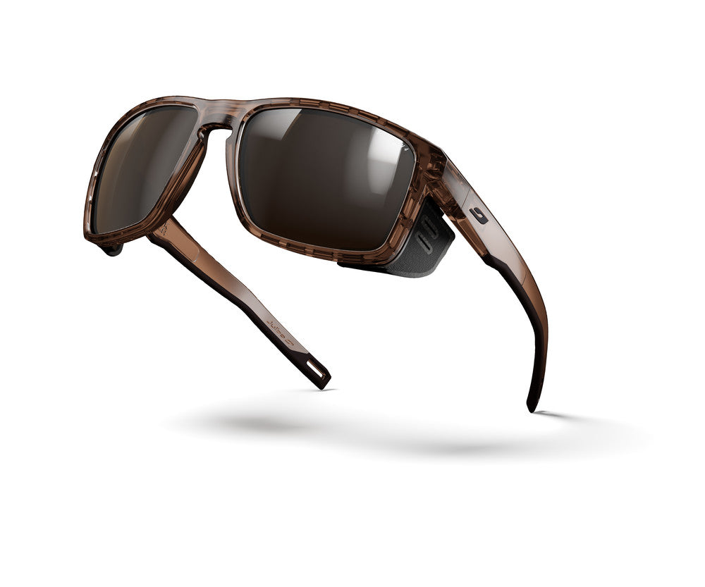 Julbo Shield Sportbrille – Braun / Schwarz – Spectron 4 – Detailansicht