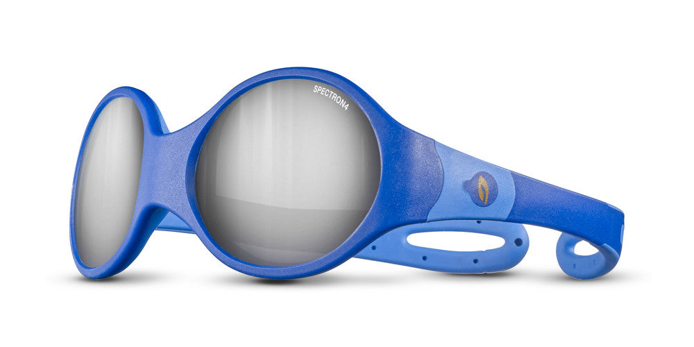 Julbo Loop L Kindersonnenbrille – Dunkelblau / Blau – Spectron 4 – Frontansicht