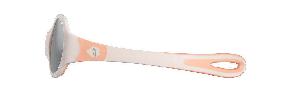 Julbo Loop L Kindersonnenbrille – Hellgrau / Rosa – Spectron 4 – Seitenansicht
