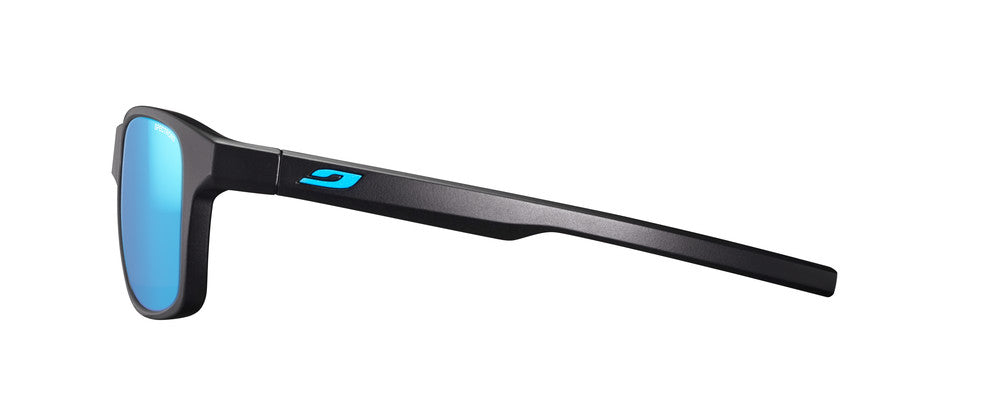 Julbo Cruiser Kinder-Sportbrille – Schwarz / Blau – Spectron 3 – Seitenansicht