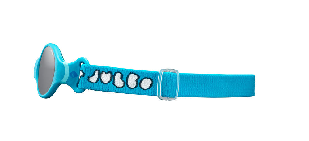 Julbo Loop S Kindersonnenbrille – Hellblau / Blau – Spectron 4 – Seitenansicht