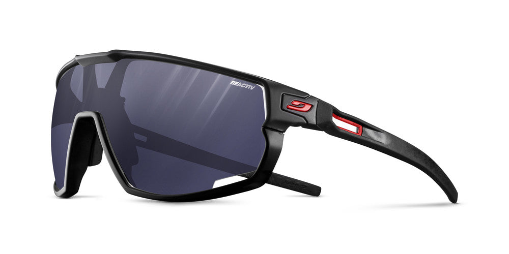 Julbo Rush Sportbrille – Schwarz – REACTIV 0-3 – Frontansicht