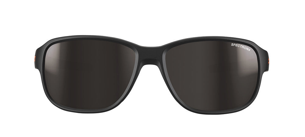 Julbo Montebianco 2 Sportbrille – Schwarz / Orange – Spectron 4 – Seitenansicht