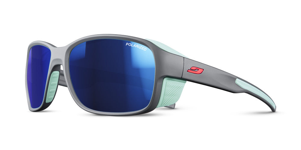 Julbo Monterosa 2 Sportbrille – Grau / Mint – Spectron 3 – Frontansicht