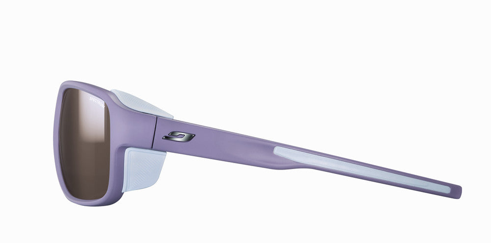 Julbo Monterosa 2 Sportbrille – Violett / Lavendel – Spectron 4 – Seitenansicht
